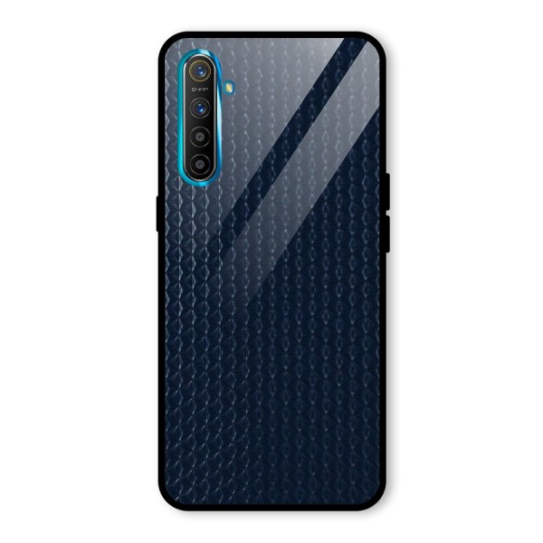 Blue Pattern Glass Back Case for Realme XT